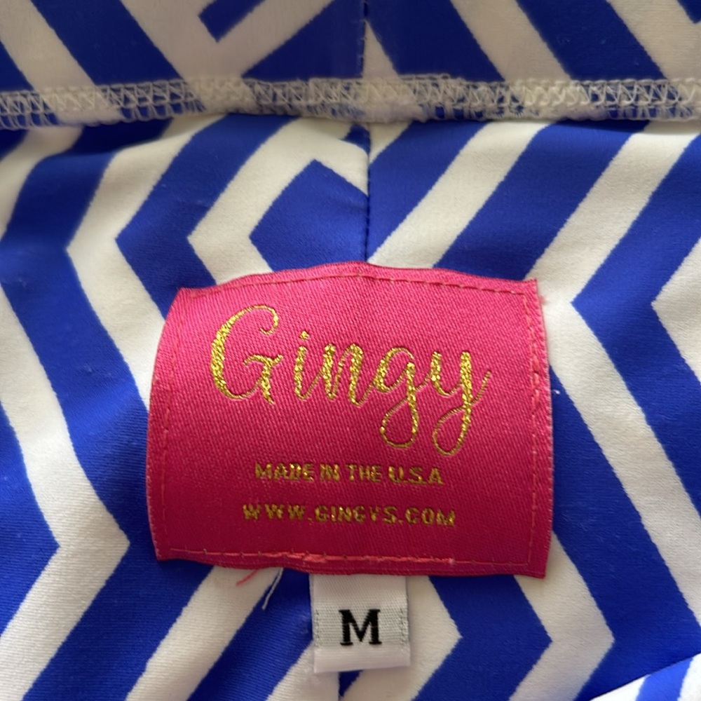 Gingy strapless Avalon style dress